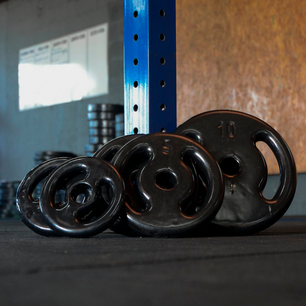 Anilha Vazada Ferro Emborrachado